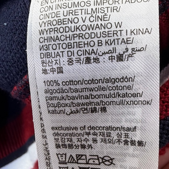 Tommy Hilfiger Men's Monogram Logo Appliqué Knit Navy Blue Varsity Bomber. - Picture 12 of 14